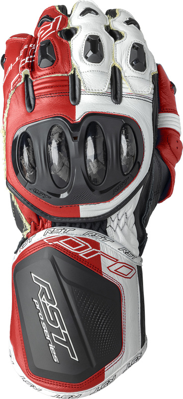 Gants RST Pro Series GP D3O - noir/rouge