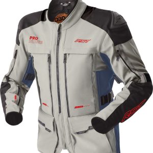 Veste femme RST Pro Series Adventure D3O – argent/bleu