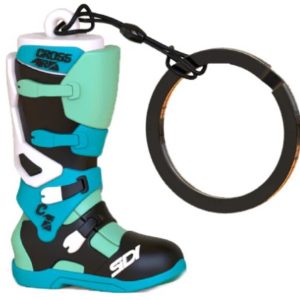 Porte-clés bottes SIDI – Messy Cyan