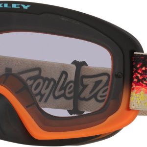 Masque OAKLEY O-Frame 2.0 Pro MX – TLD noir/orange écran gris clair