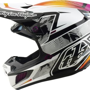 Casque TROY LEE DESIGNS SE5 Composite Mips – Lined Up noir