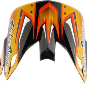 Visière TROY LEE DESIGNS SE5 Carbon – Crest Gold