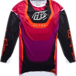 Maillot TROY LEE DESIGNS SE Ultra – Vision noir/fuschia