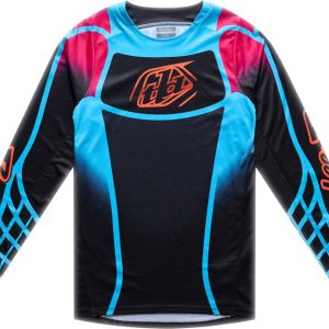 Maillot TROY LEE DESIGNS GP Pro – Framework noir/cyan