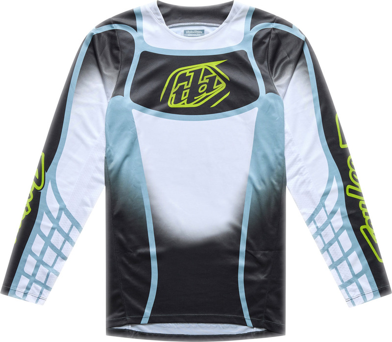 Maillot TROY LEE DESIGNS GP Pro - Framework carbon/gris