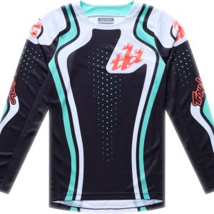 Maillot enfant TROY LEE DESIGNS GP Pro – Roller noir/Teal