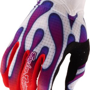 Gants TROY LEE DESIGNS Air – Overspray blanc/violet