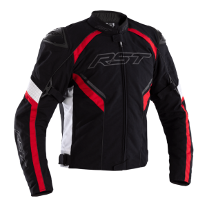 Veste RST Sabre CE textile – noir/blanc/rouge