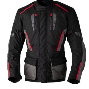 Veste RST Axiom Plus Airbag CE textile – noir/gris/rouge