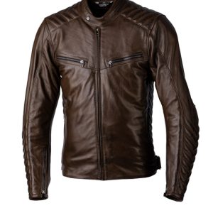 Veste RST Roadster 3 CE cuir – marron