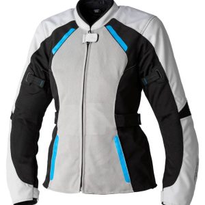 Veste femme RST Ava Mesh CE textile – argent/noir/bleu