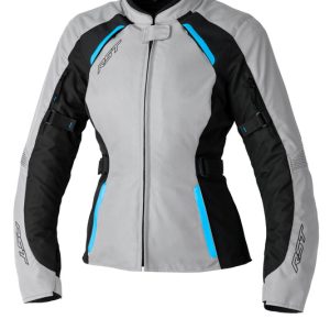 Veste femme RST Ava CE textile – argent/noir/bleu