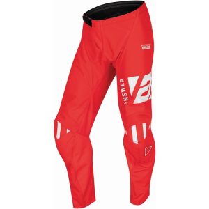 Pantalon ANSWER A22 Syncron Merge – rouge/blanc