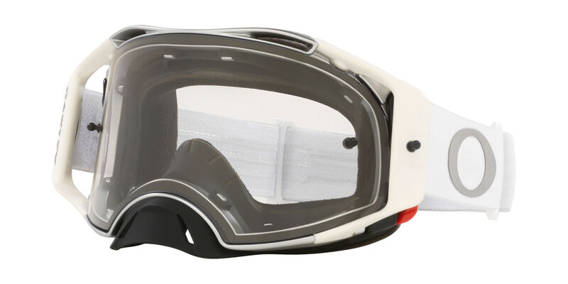 Masque OAKLEY Airbrake MX - Tuff Blocks White écran clair