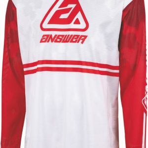 Maillot ANSWER Arkon Trials – rouge/blanc