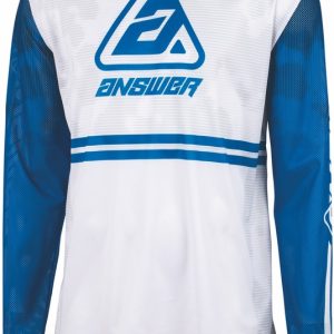 Maillot ANSWER Arkon Trials – bleu/blanc