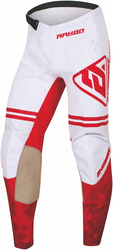 Pantalon ANSWER Arkon Trials - rouge/blanc