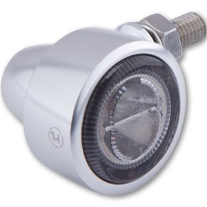 Clignotants LED HIGHSIDER pro – Classic-X1 – argent/fumé – homologué E – la paire