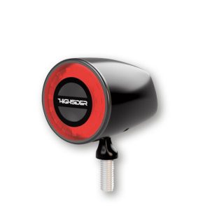 Feu arrière LED HIGHSIDER pro – Rocket Classic – noir/fumé – 1 pièce