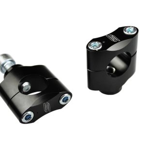 Pontets de guidon SCAR Ø22,2mm +35mm té de fourche SCAR percé