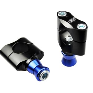 Pontets de guidon SCAR Ø28.6mm +30mm té de fourche SCAR