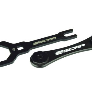 Clé de bouchon de fourche double SCAR Ø49mm/8 pans – fourches KYB