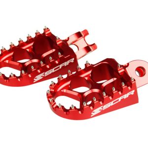 Repose-pieds SCAR Evo rouge
