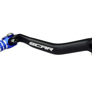 Sélecteur de vitesse SCAR noir mat/embout bleu