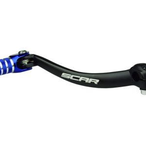 Sélecteur de vitesse SCAR noir mat/embout bleu