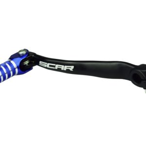 Sélecteur de vitesse SCAR noir mat/embout bleu