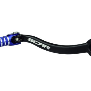 Sélecteur de vitesse SCAR noir mat/embout bleu