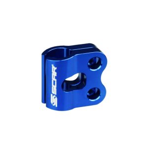 Guide durite de frein avant SCAR bleu