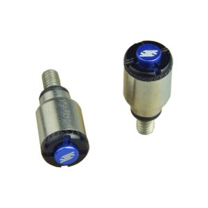 Purgeur de fourche SCAR bleu M4x0,7mm fourches WP/Marzocchi/Öhlins