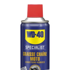Graisse de chaîne WD-40 Specialist® Moto conditions humides – Spray 400 ml