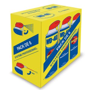 Aérosol WD-40 Système Pro 6x500ml