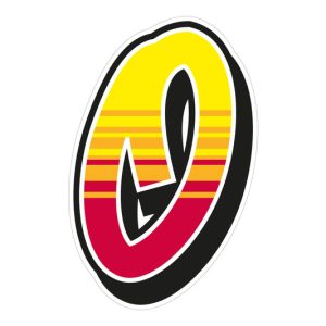 Jeu de 2 stickers « 0 » MALOSSI Enko 4 – 12X19 cm