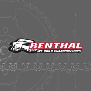 Kit chaîne RENTHAL 520 R1 – 13/49-116 – Couronne alu anti-boue