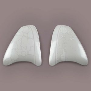 Platine écran ARAI SZ-R VAS-Z Harada Tour White