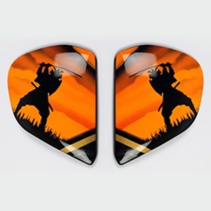 Platine écran ARAI VAS-V Pedrosa Spirit Gld