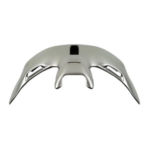 Ventilation supérieure arrière ARAI Air Conductor Rear-2 Aluminium Silver pour casques Chaser-V/Chaser-V PRO