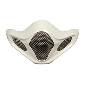 Ventilation menton ARAI grille extérieure White pour casque MX-V