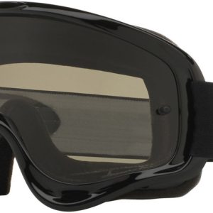 Masque OAKLEY XS O Frame MX Sand Jet Black écran Dark Grey + transparent