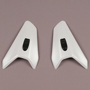 Ventilations supérieures avant ARAI TDF Duct-3 frost white pour casques Quantum/Quantum-ST/Quantum-ST PRO/Tour-X 4/CT-F/CT-Ram/X-Tend/X-Tend Ram
