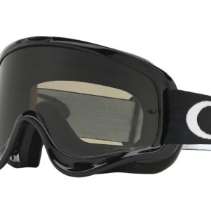 Masque OAKLEY O Frame MX Sand Jet Black écran Dark Grey + transparent