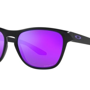 Lunettes de soleil OAKLEY Manorburn – verres Prizm Violet, monture Matte Black