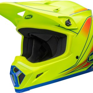 Casque BELL MX-9 Mips – Zone Gloss Retina Sear