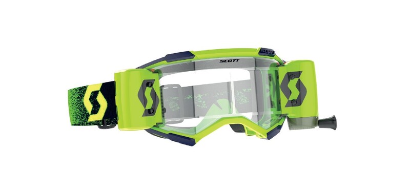 Masque SCOTT Fury WFS fluo - écran clair