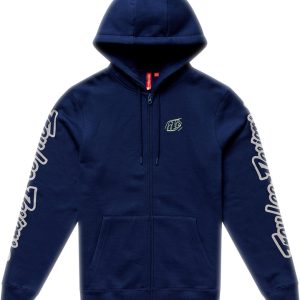 Hoodie TROY LEE DESIGNS Zip Up Badge – Navy/Sage