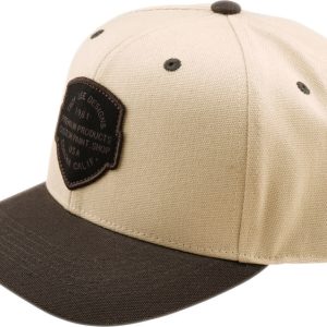 Casquette TROY LEE DESIGNS Curved Snapback Imprint – Pumice/Black