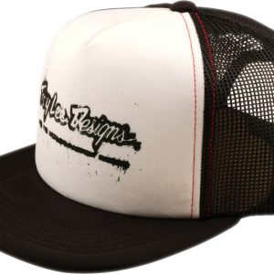 Casquette TROY LEE DESIGNS Trucker Snapback – Repeat Black/White